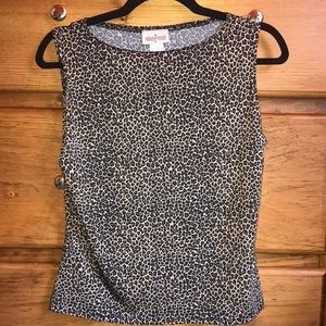 Leopard camisole